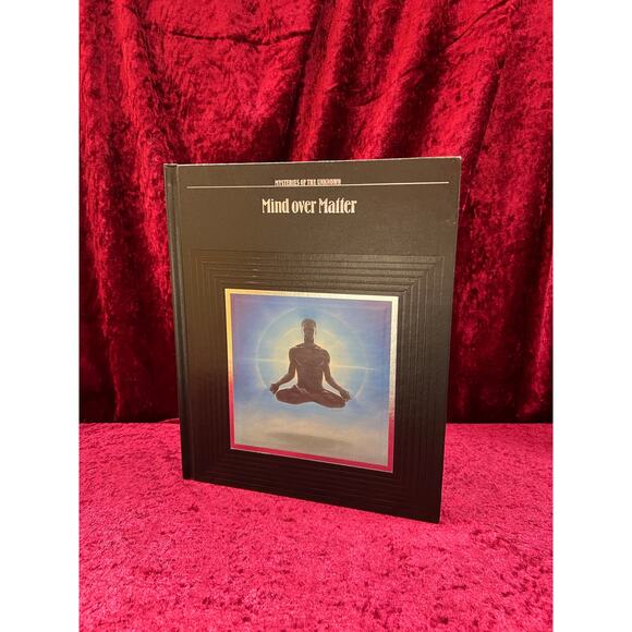 Vintage Coffee Table Book Time Life Mysteries Of The Unknown Mind Over Matter - Picture 1 of 4